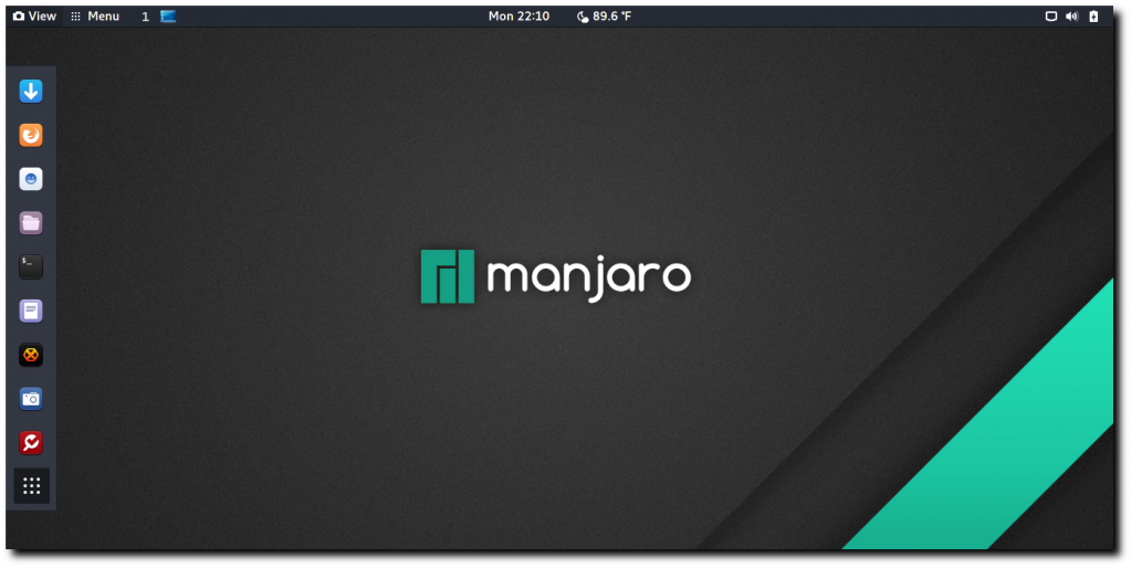 Manjaro Linux Gnome Edition